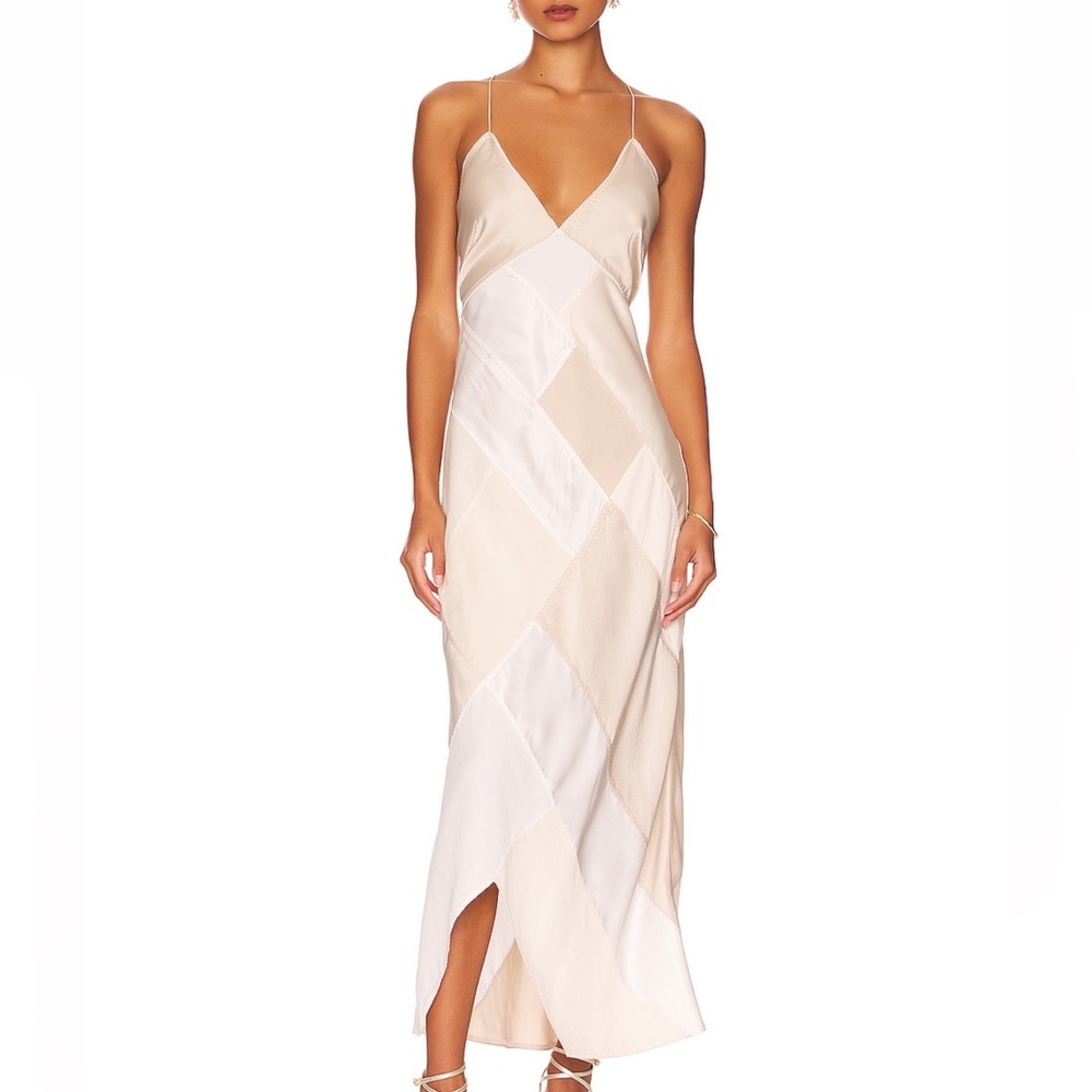 Anna October Patchwork Maxi Dress